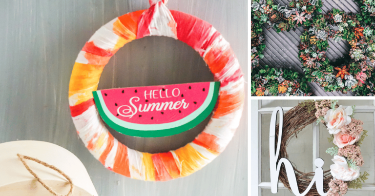 27 Absolutely Adorable DIY Door Decor For Summer Ideas To Make